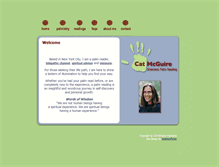 Tablet Screenshot of catmcguire.com